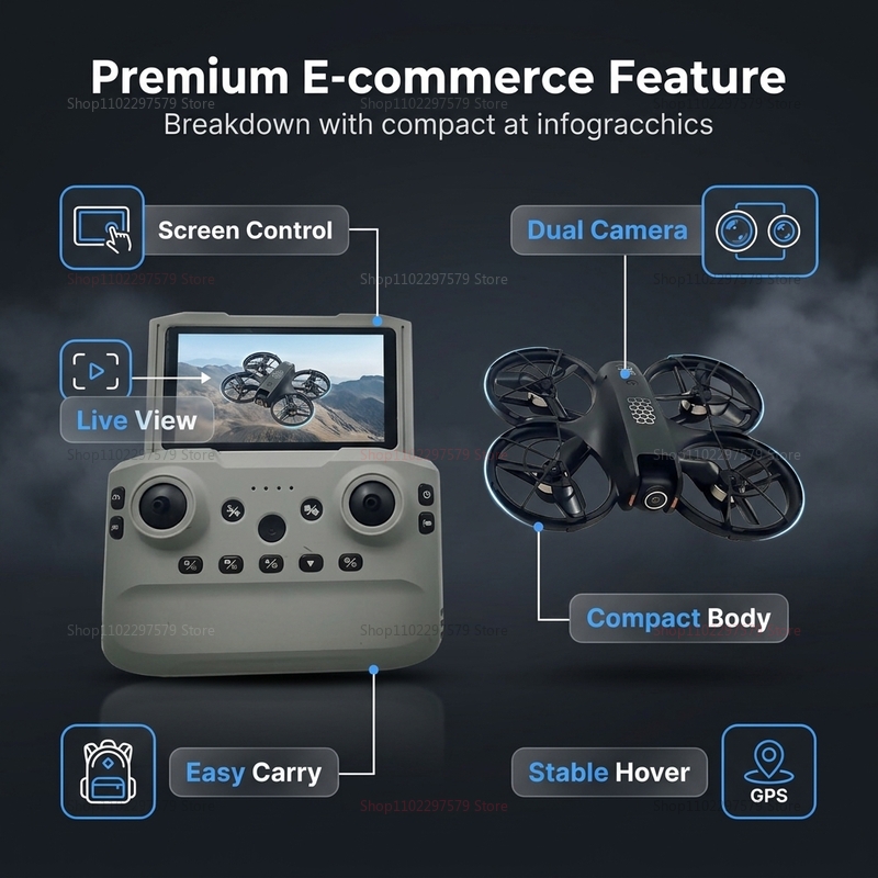 โดรนรุ่นใหม่ M5 Mini ปี 2026 พ - Drone Racing Camera บทวิจารณ์และราคา