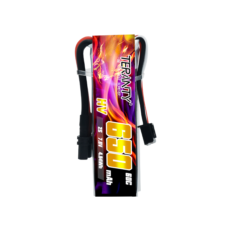 แบตเตอรี่ TERANTY 650mAh 2S 7. - Drone Racing Battery บทวิจารณ์และราคา