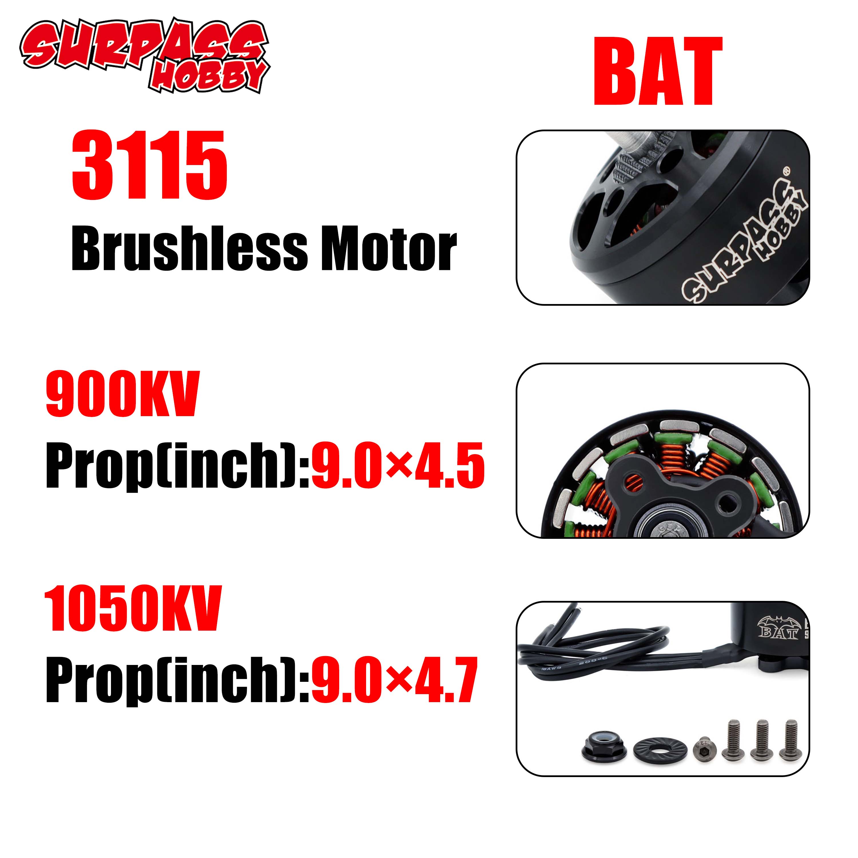 มอเตอร์ไร้แปรงถ่าน Surpass Hob - Drone Racing Esc บทวิจารณ์และราคา