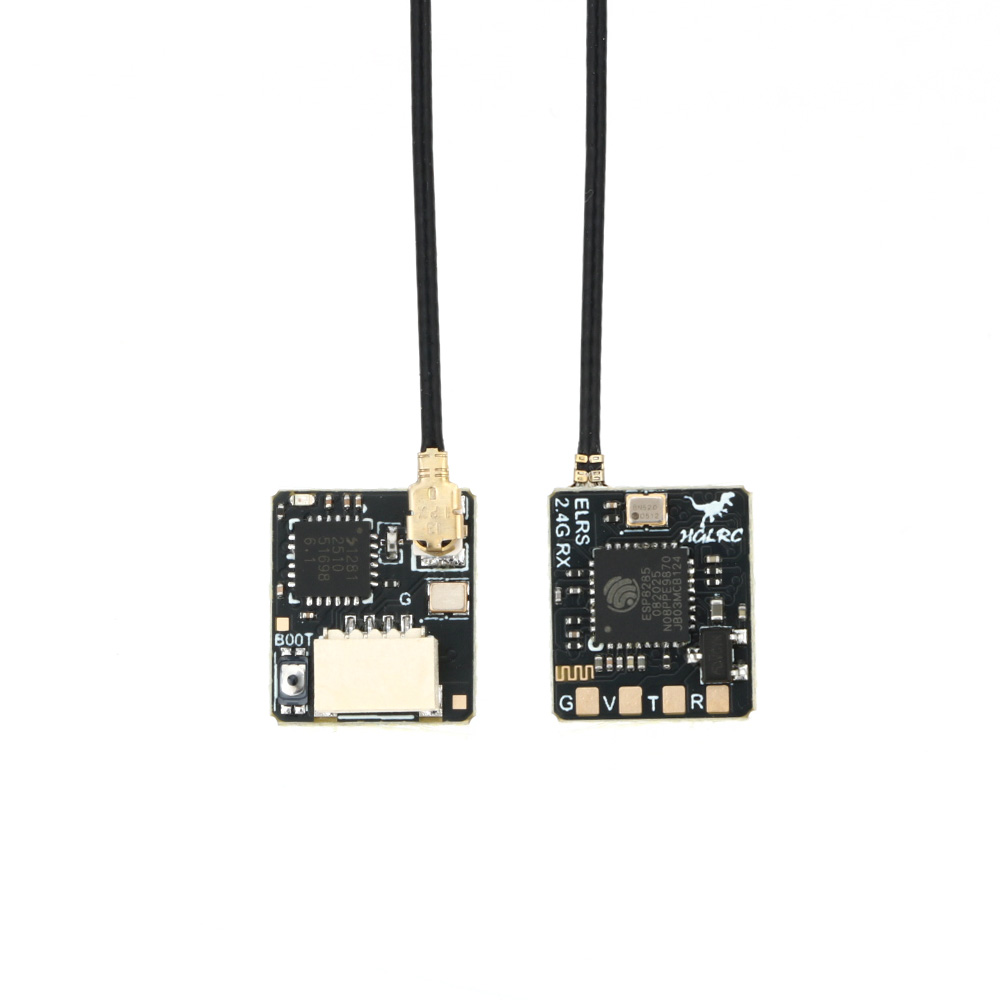 ตัวรับสัญญาณ HGLRC ELRS 2.4RX- - Drone Racing Esc บทวิจารณ์และราคา